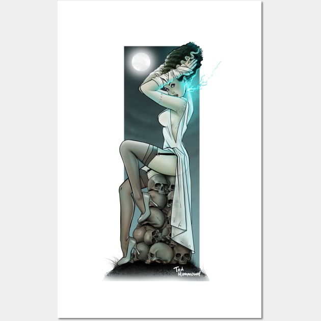 Sexy Bride Wall Art by ted1air